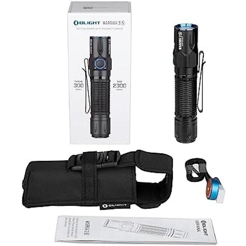オーライト　Olight Warrior 3S  2300ルーメン　ブラック OLIGHT(オーライト) WARRIOR 3S 2300ルーメン タクティカル