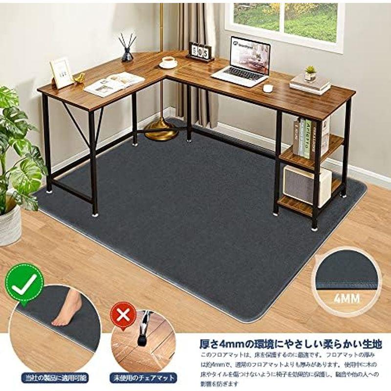 チェアマット 160 140cm 特大フロアマット JAYFAN デスク マット チェアマット 160 140cm 特大フロアマット JAYFAN デスク マット