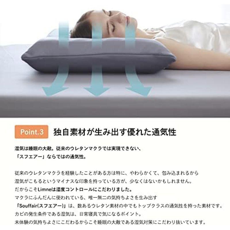 Limne リムネ 枕 まくら 低反発 ウレタン 大きめ 低め 柔らかい Limne リムネ 枕 まくら 低反発 ウレタン 大きめ 低め 柔らかい