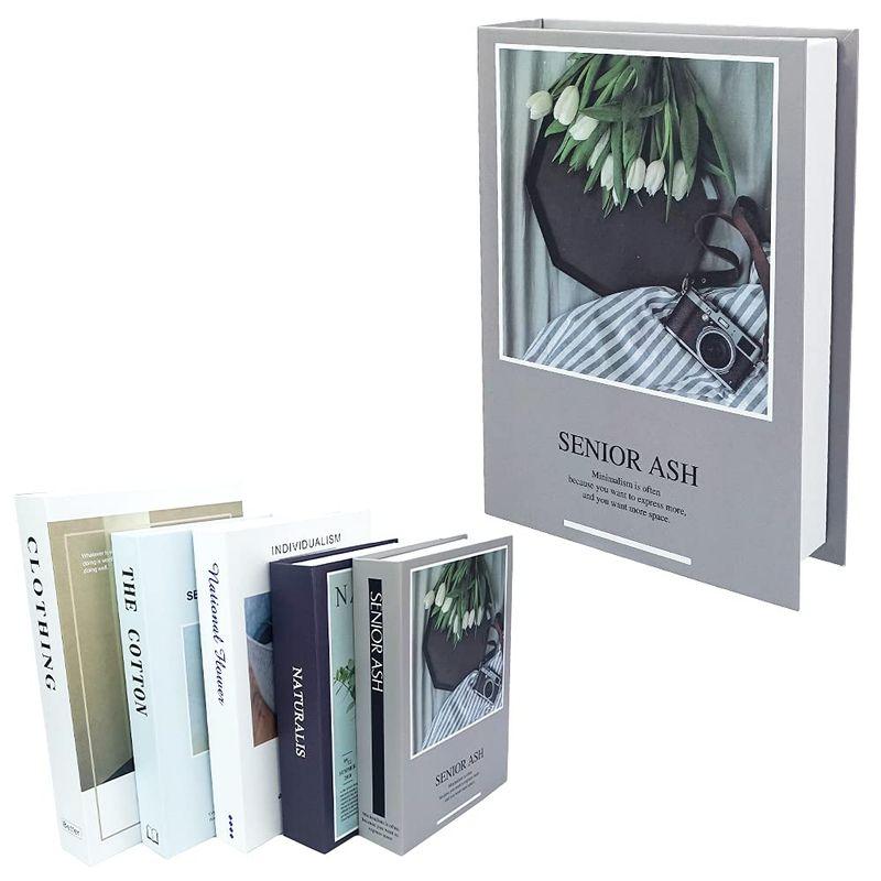 イミテーションブック アンティーク風 フェイクブック 5冊セット 洋書