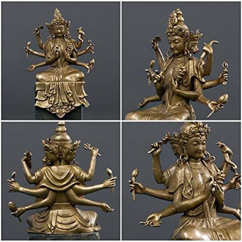 仏像 摩利支天 6.6cm 座像 ミニ 携帯 真鍮 置物 黄銅 仏壇仏像 仏像 摩利支天 6.6cm 座像 ミニ 携帯 真鍮 置物 黄銅 仏壇仏像