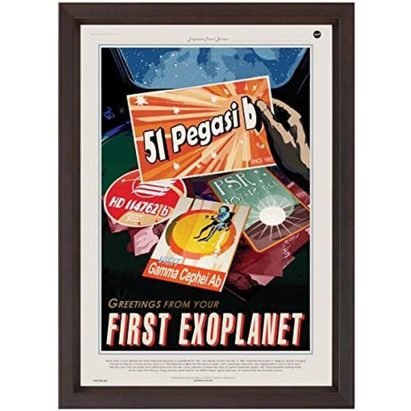 大額 シンプルパネル ポスター額 ブラック A1 5908 本体サイズ:88.4×63.7×1.3cm 付属品:吊り金具、紐