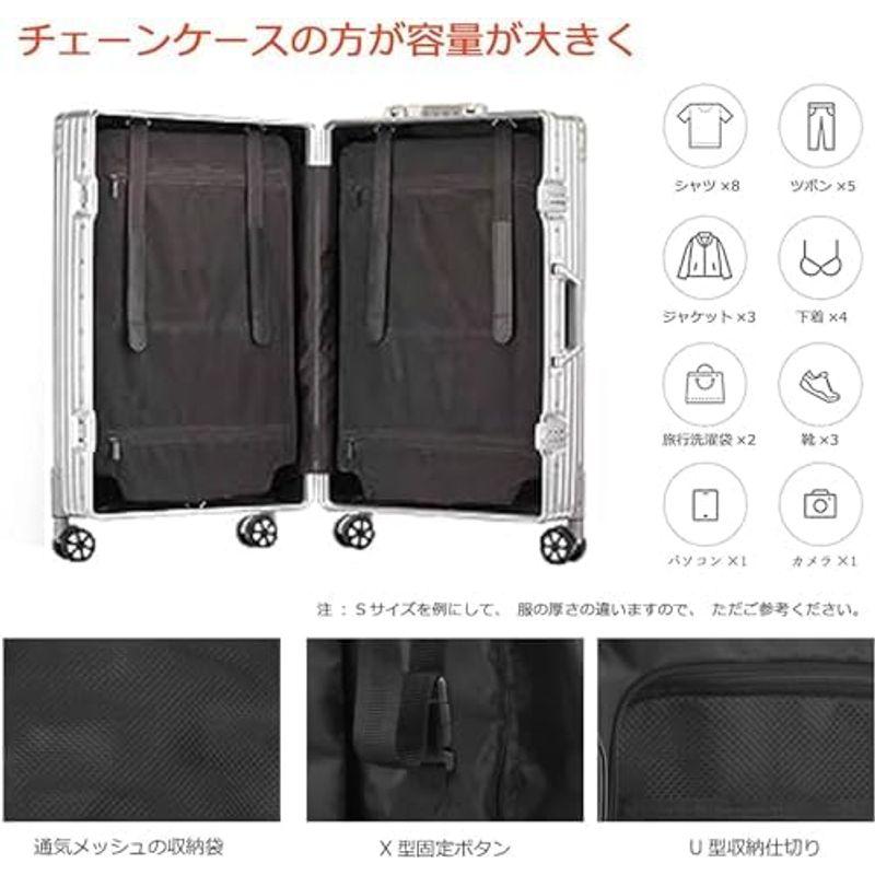 LNMLAN スーツケース アルミ・マグネシウム合金ボディ キャリー LNMLAN スーツケース アルミ・マグネシウム合金ボディ キャリー