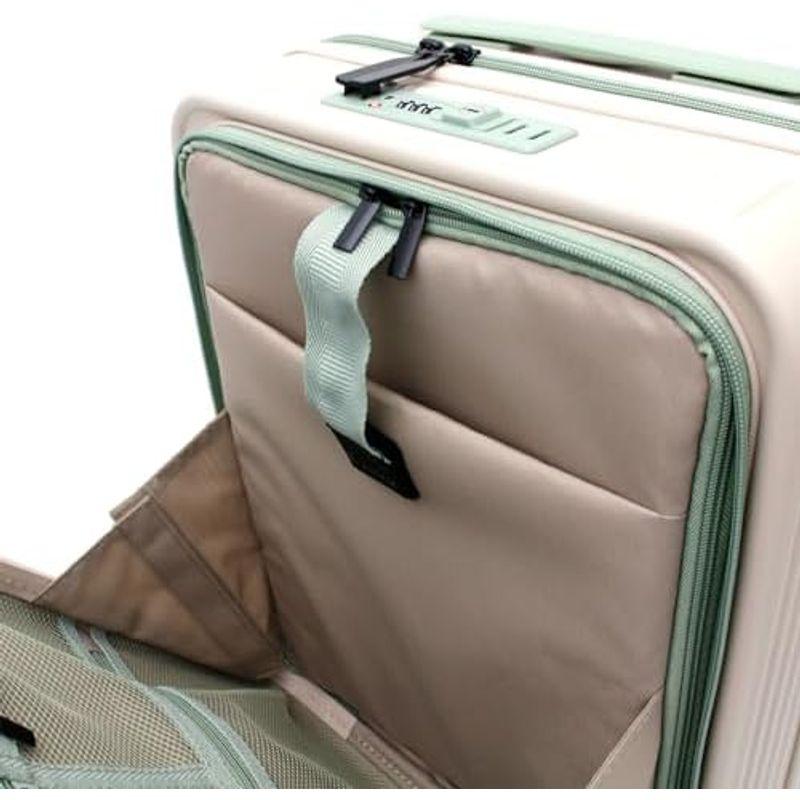 クーポン利用で半額 シフレ オシャレなのに便利機能満載 ハピタス ジッパー スーツケース カギ、ダイヤルが両方使えるのはシフレだけ ストッパーキャスター フロン