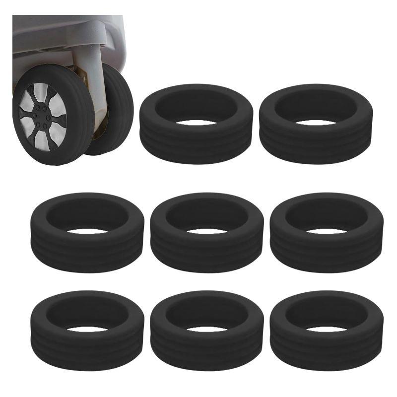 Xuptor スーツケース キャスターカバー 8個キャリーケース 車輪カバー