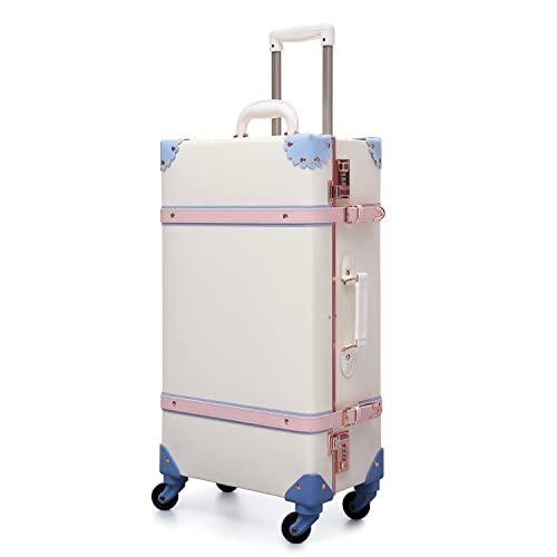 urecity かわいい スーツケース クラシック トランク トランクケース
