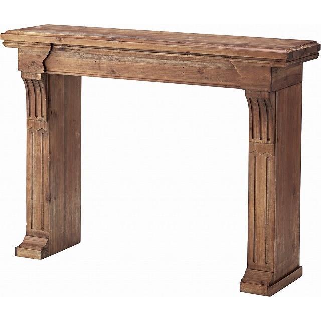 マントルピース 飾り棚 コンソール カウンター テーブル 壁面装飾 東谷 Mtp 100br 暖炉装飾 アンティーク アクセント インテリア 家具 おしゃれ 即納送料無料