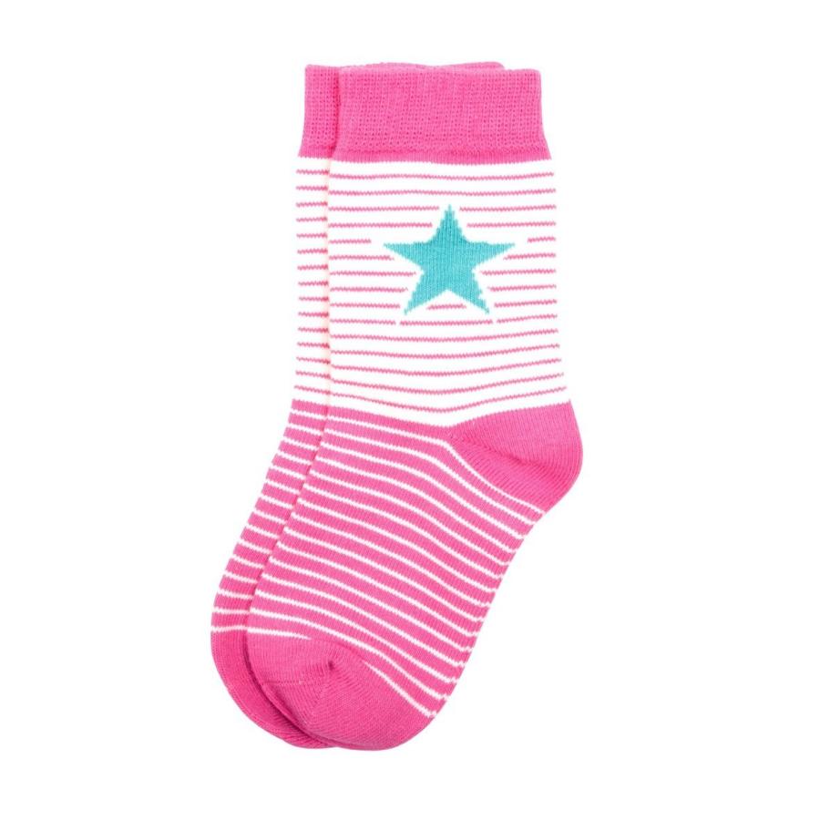 靴下 キッズ ストライプ 星 全５色 ブルー ピンク 緑 黄色 グレー 301ff Lake Flamingo Pear Lemonade Rock Villervalla 通販 Yahoo ショッピング