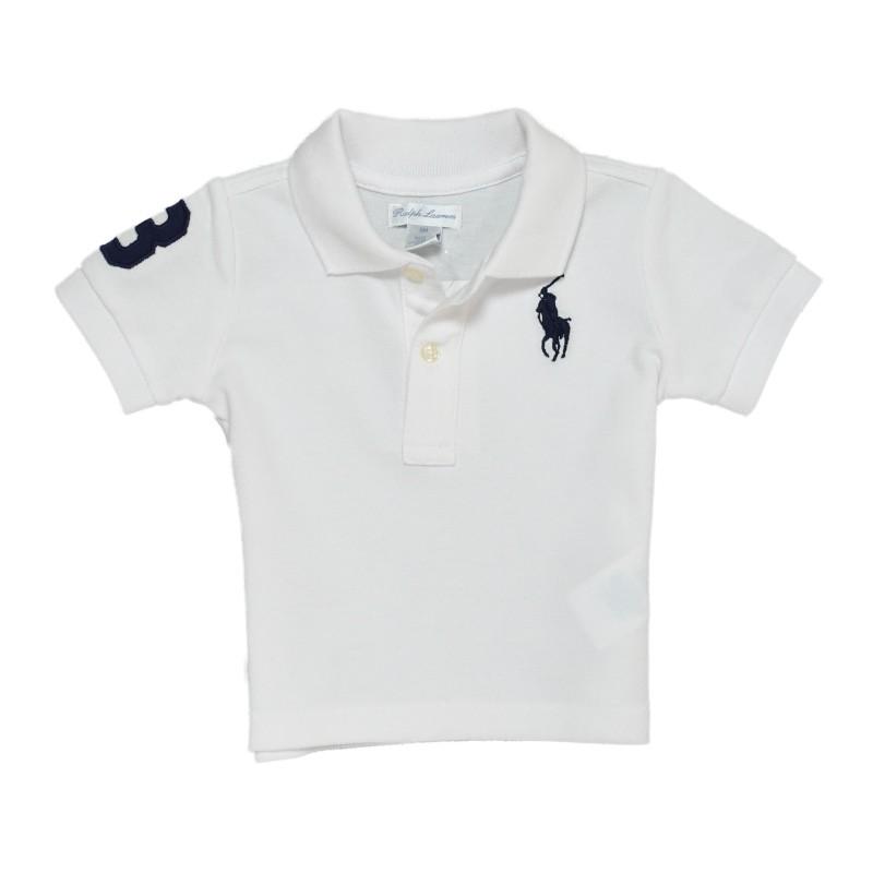 ラルフローレン Ralph Lauren ベビー 男の子 半袖 ポロシャツ Cotton Mesh Polo Shirt ホワイト po03 ビナアウトフィッターズ ヤフー店 通販 Yahoo ショッピング