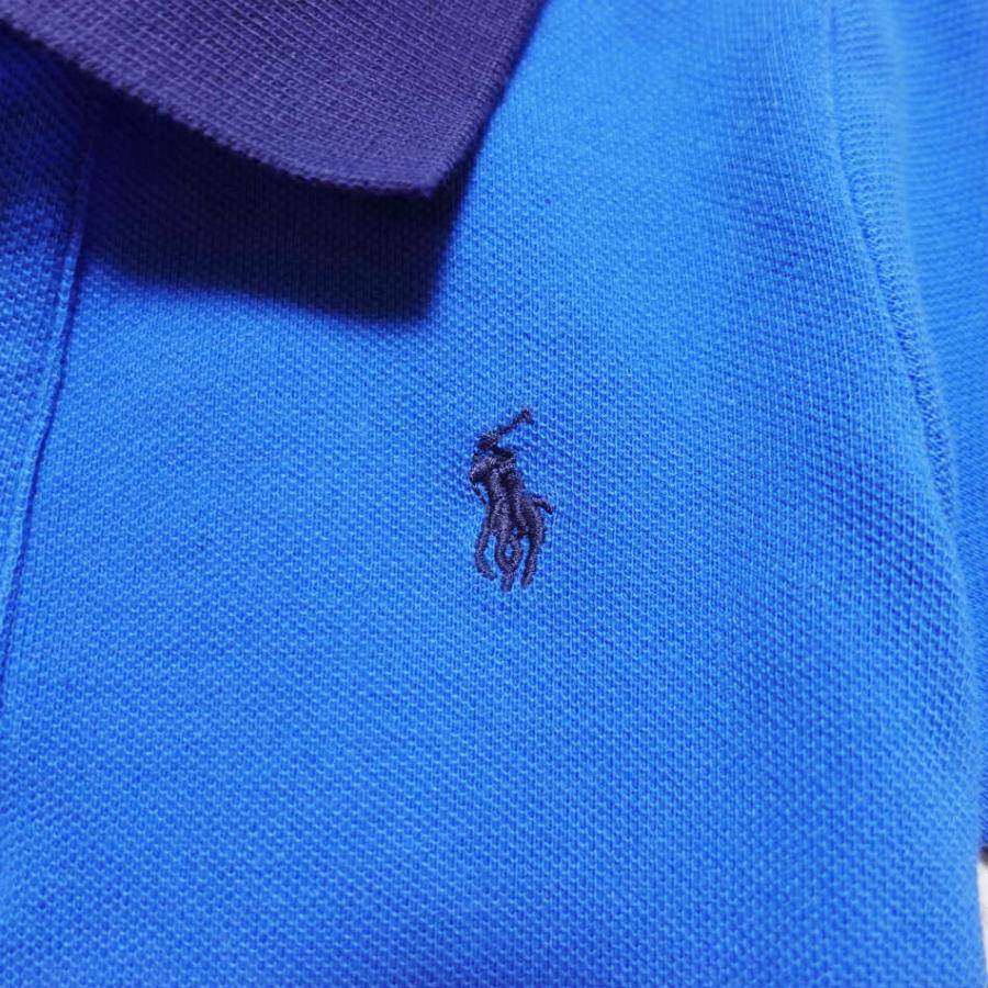 ラルフローレン RALPH LAUREN ベビー 男の子 半袖 ポロシャツ Cotton Mesh Polo Shirt カイト ブルー Kite Blue｜vinaoutfitters｜02