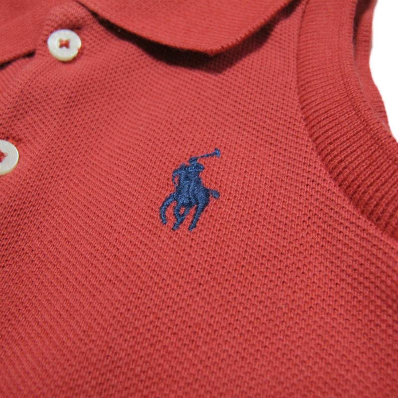 (ポロ ラルフローレン チルドレンズウェア)POLO RALPH LAUREN CHILDRENSWEAR ベビー 女の子 ポロドレス&ブルマー レッド Red｜vinaoutfitters｜03