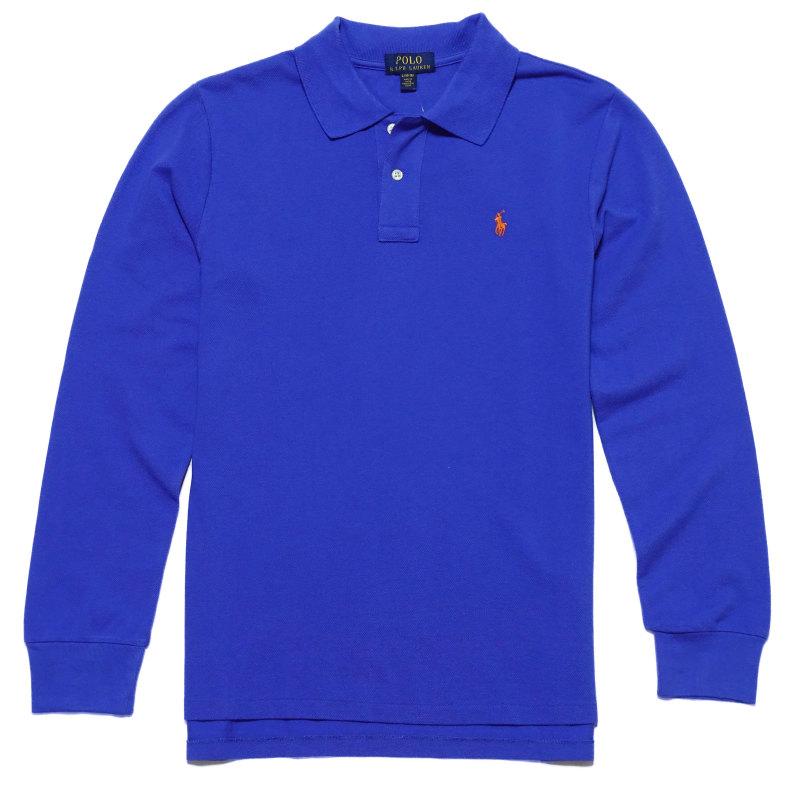 ralph lauren long sleeve polo boys