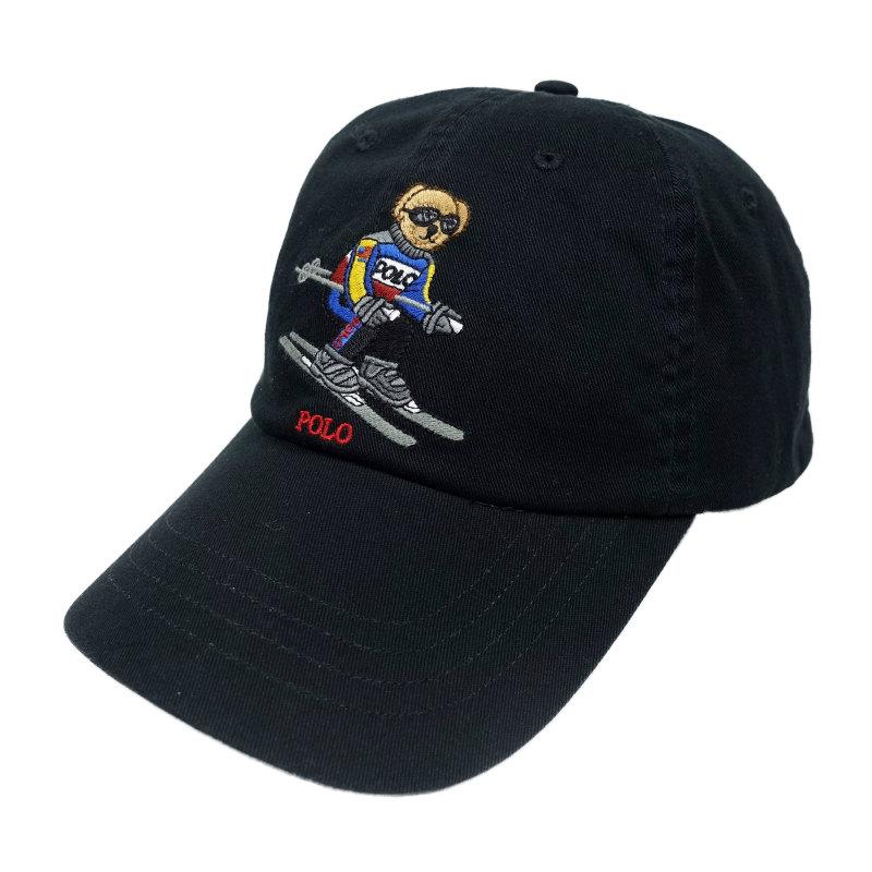 polo bear cotton chino cap