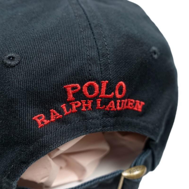 polo bear cotton chino cap
