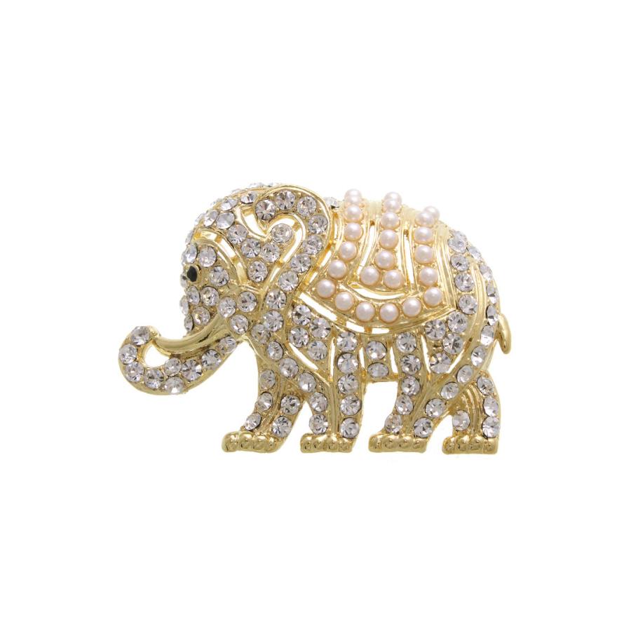 正規美品！エルメス　ブローチ　エレファント　象　ゾウ 楽天市場】エルメス ブローチ エレファント 象 メタル GP ゴールド