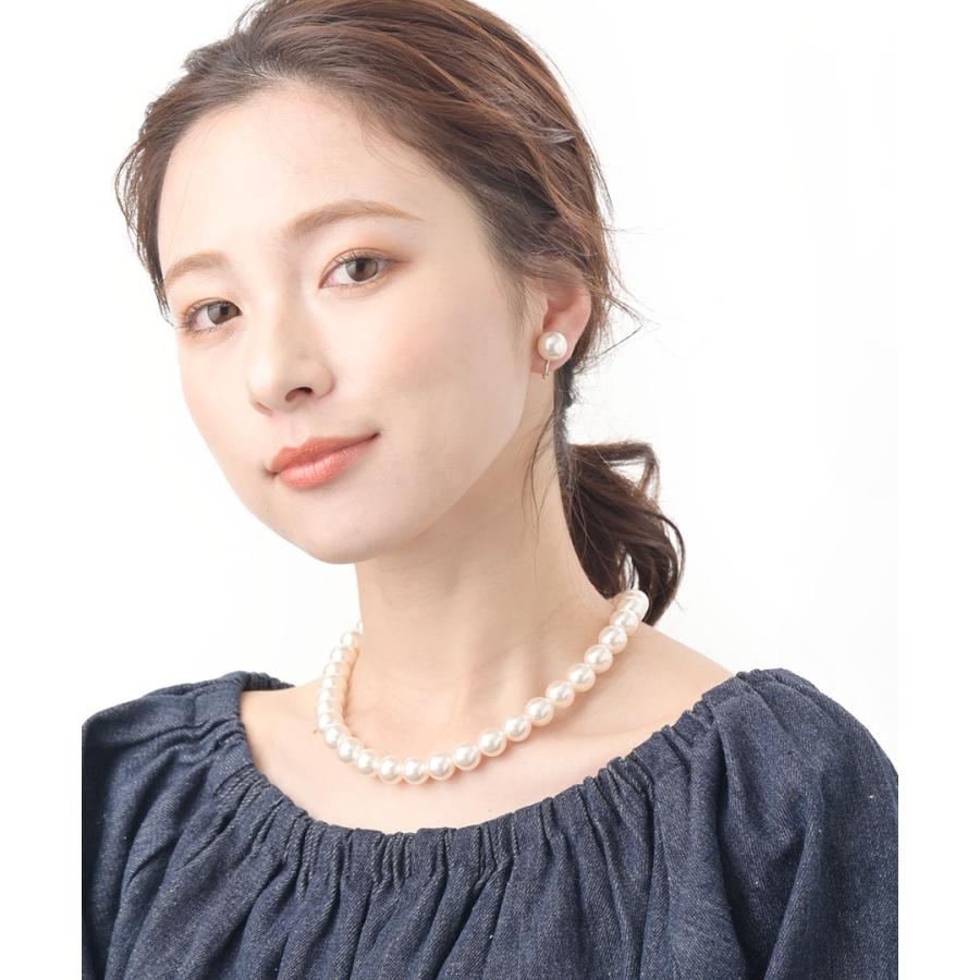 ヴァンテーヌ パールセット ネックレス ピアス イヤリング 12mm