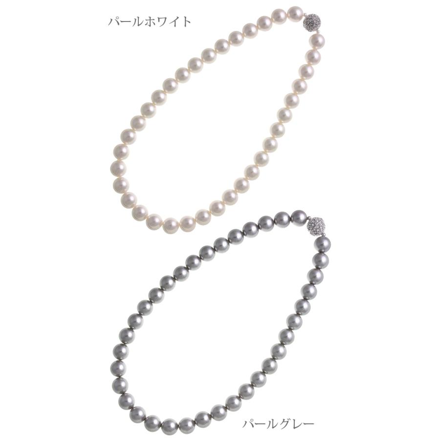 Spark】 パヴェボール ネックレス スワロフスキー®・クリスタル 