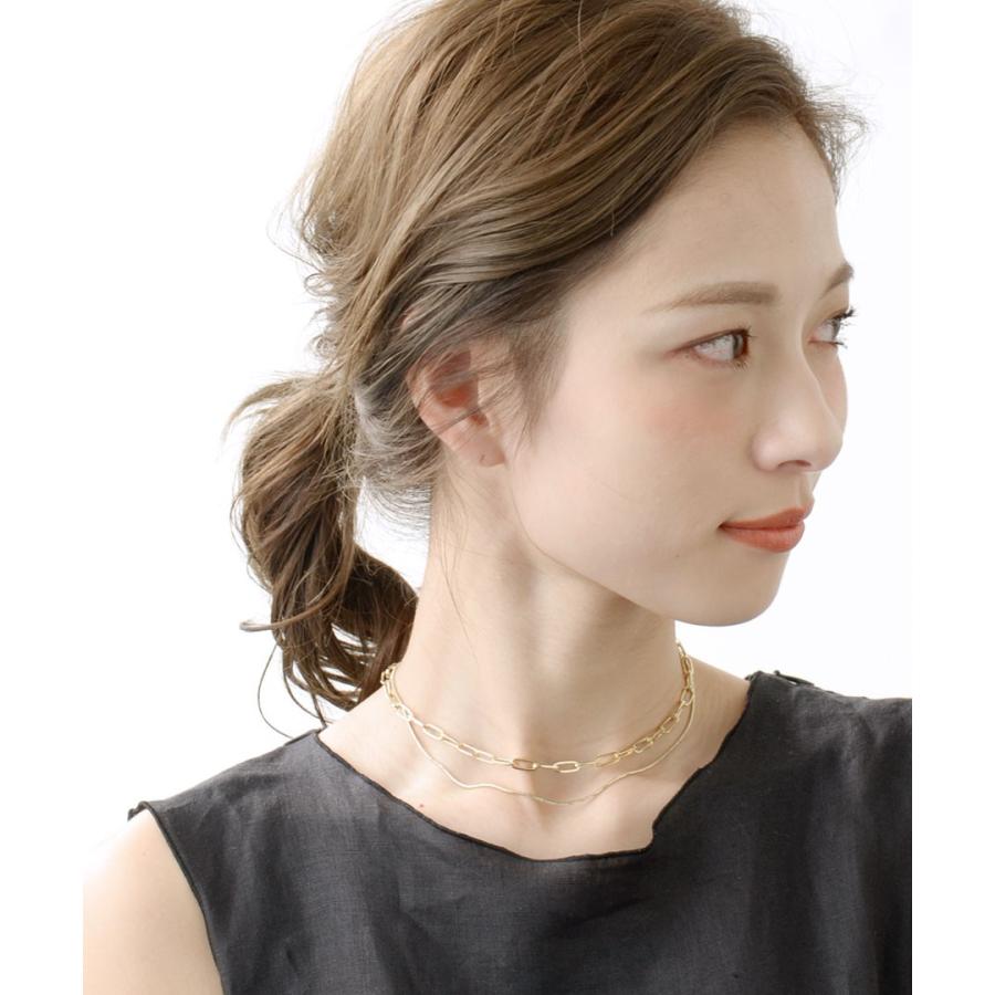 2連チェーンチョーカー ネックレス ショートネックレス 短め シンプル カジュアル C3263 C3263 神戸ヴァンテーヌ 通販 Yahoo ショッピング