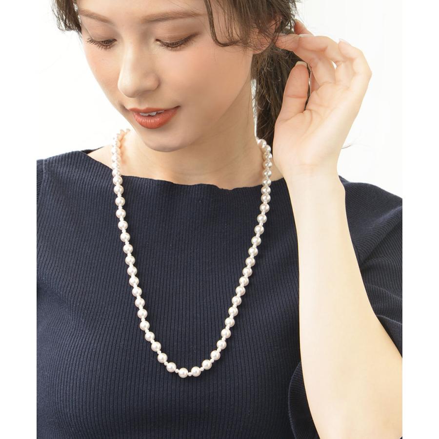 ヴァンテーヌ ネックレス パール 2way ロング Y字 ラリエット シンプル