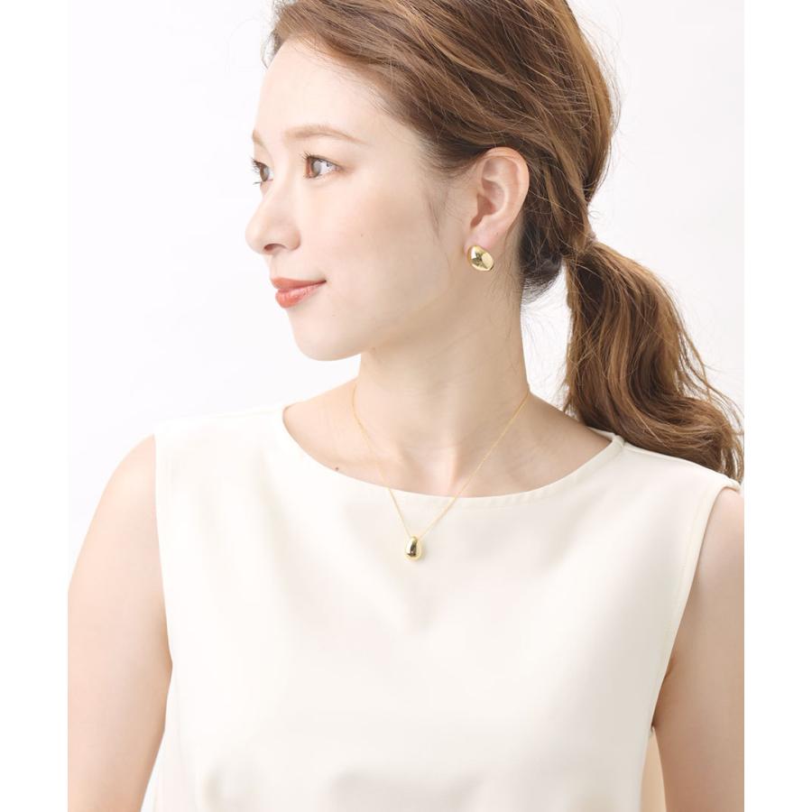 GRACE CONTINENTAL パールと星型チャームのネックレス ネックレス ショート 淡水パール 淡水ポテトパール メタル 星