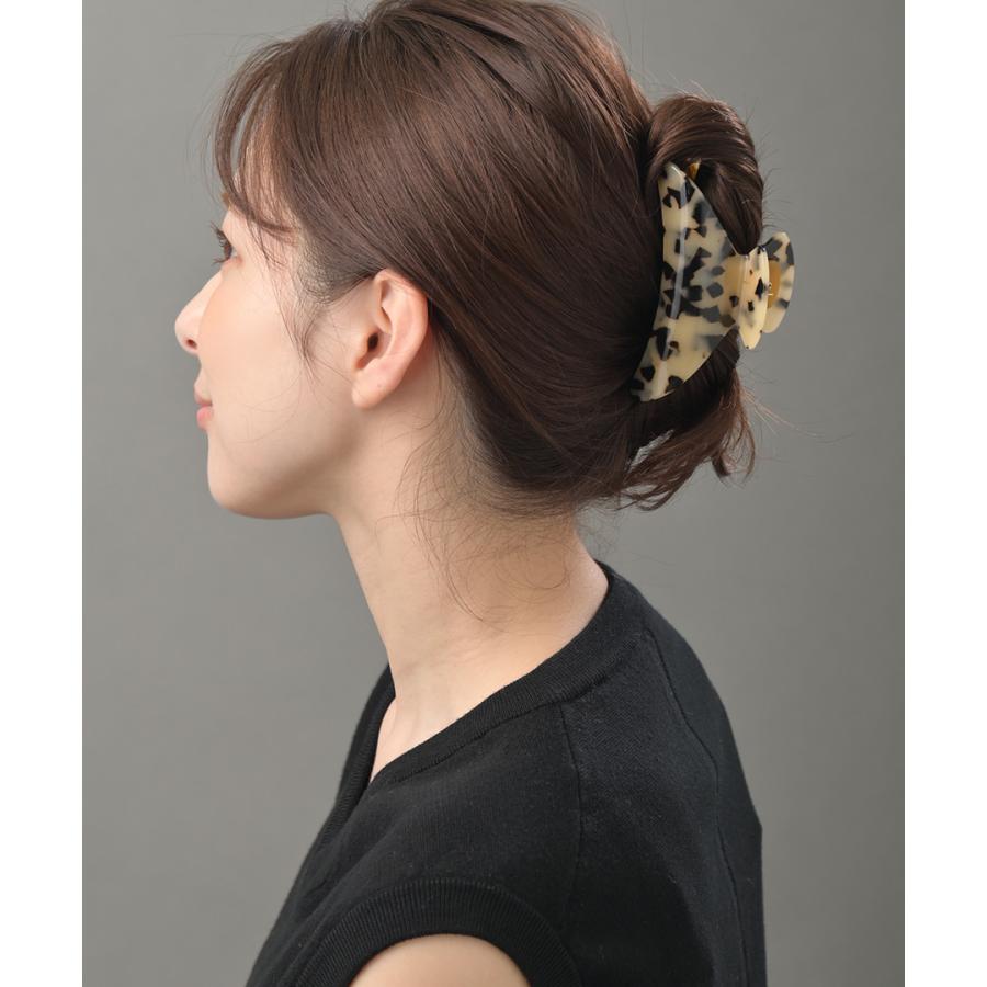 ヴァンテーヌ バンスクリップ ヘアクリップ べっ甲風 ヘアアクセサリー