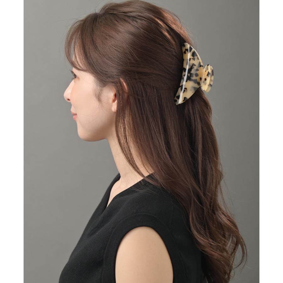 ヴァンテーヌ バンスクリップ ヘアクリップ べっ甲風 ヘアアクセサリー