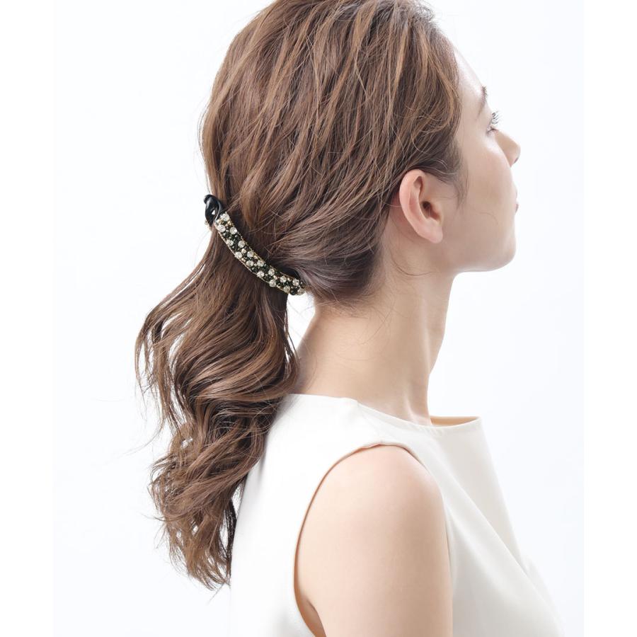 バナナクリップ ラインストーン シンプル ヘアアクセサリー パール パーティー 結婚式h 450 アクセサリーshop レディース かわいい H 450 神戸ヴァンテーヌ 通販 Yahoo ショッピング