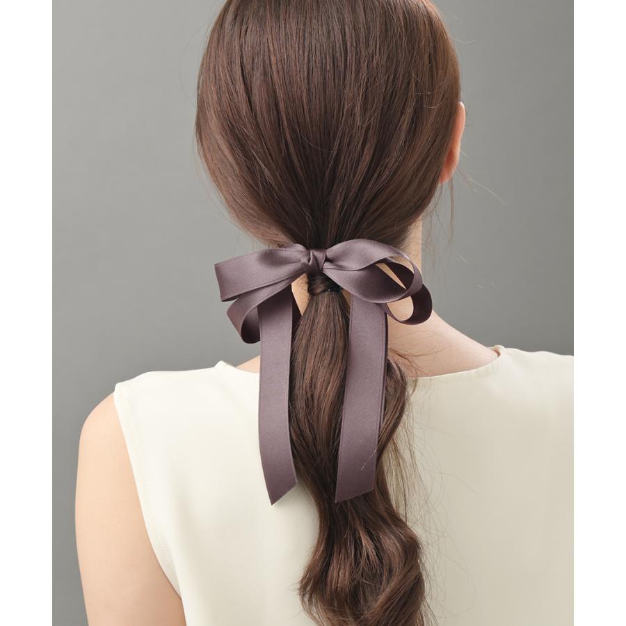 ヴァンテーヌ ヘアゴム ポニーフック ロングリボン ヘアカフ