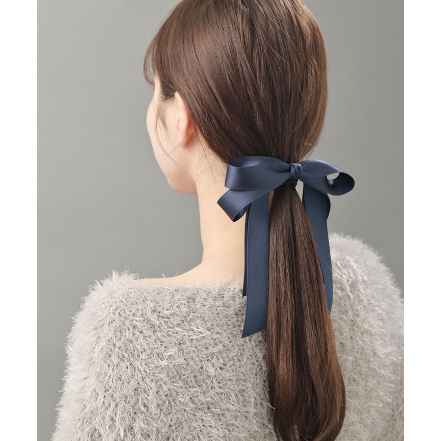 ヴァンテーヌ ヘアゴム ポニーフック ロングリボン ヘアカフ