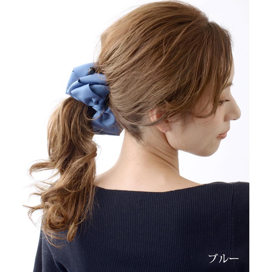 　バナナクリップ リボン ボリューム ヘアアクセサリー ヘアクリップ レディース 大人っぽい 大人可愛い h-503｜vingtaine｜22