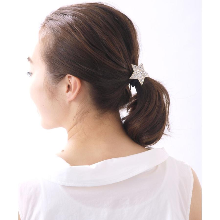 ヴァンテーヌ ヘアゴム ポニーフック スター ビジュー ポニーフック 星