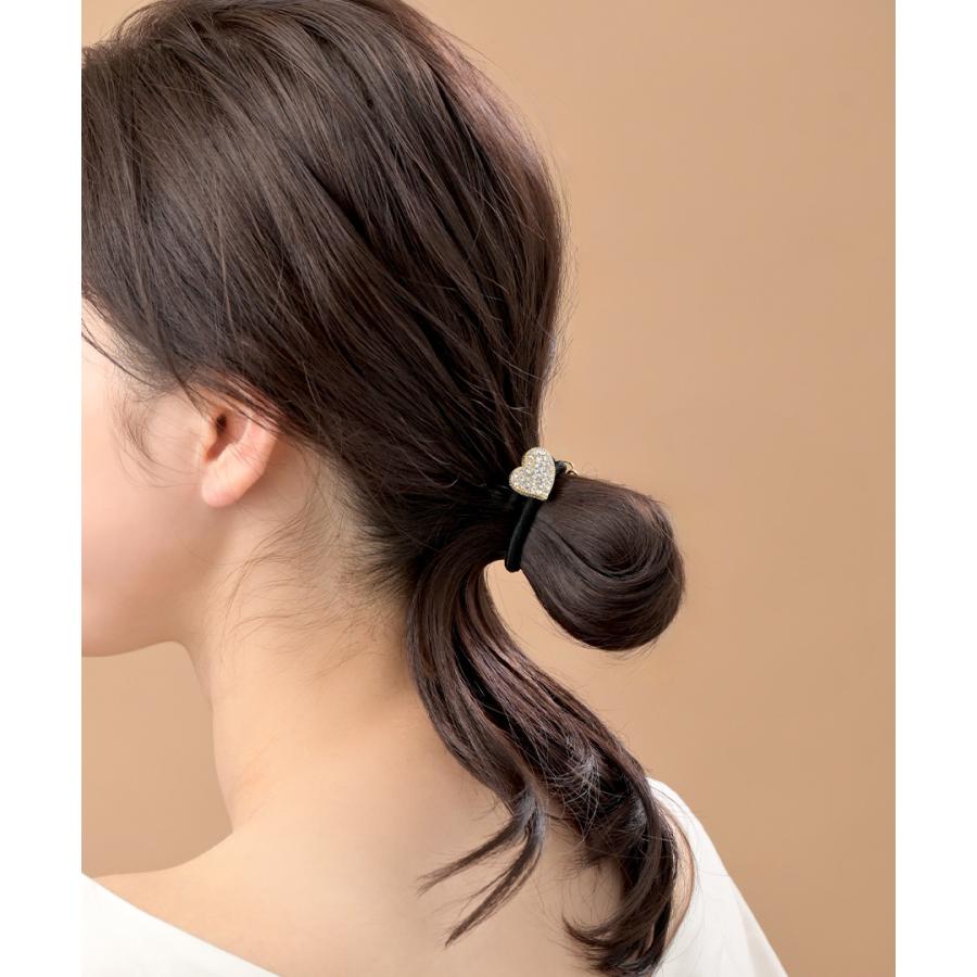 ヴァンテーヌ ヘアゴム ハート スター 星 ビジュー ラインストーン