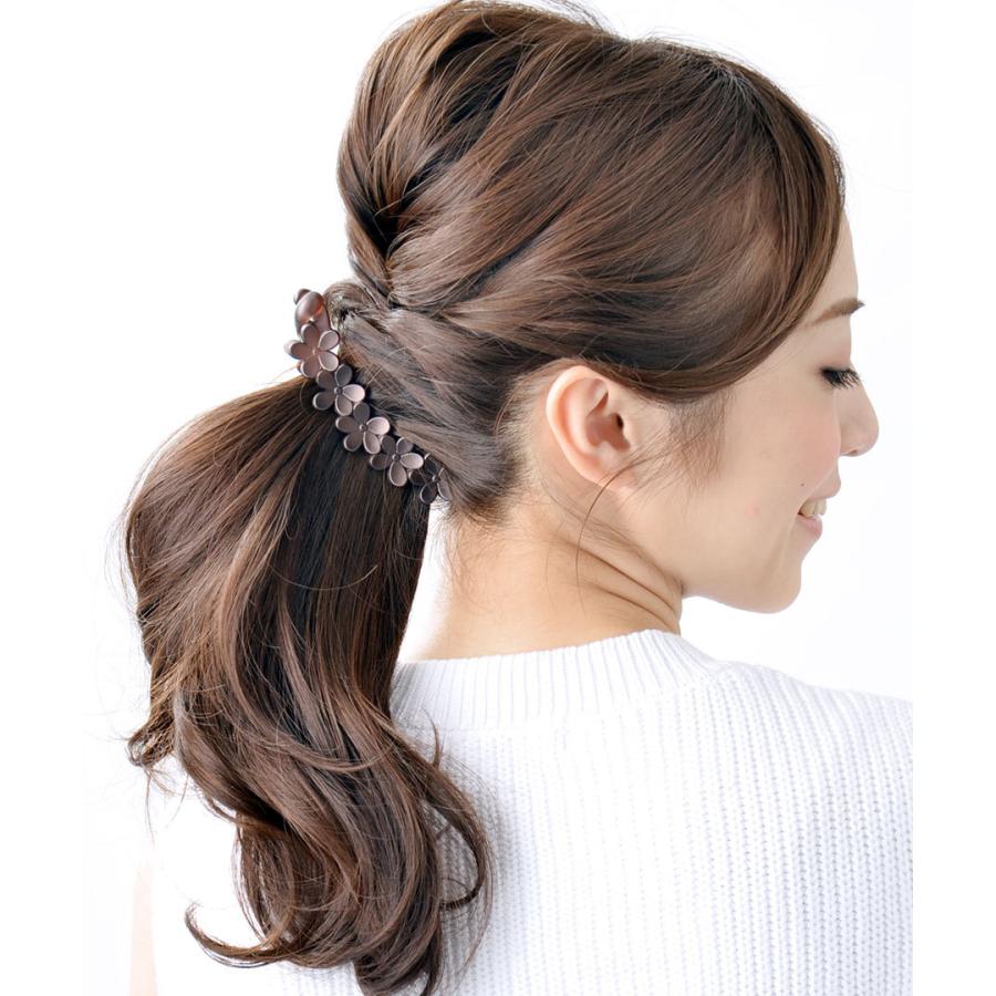 バナナクリップ セット シンプル スクエア サークル フラワー デイリー