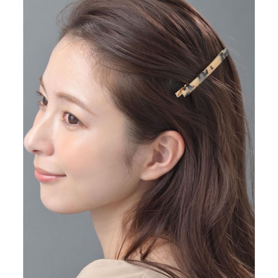 ヴァンテーヌ ヘアクリップ べっ甲風 くちばしクリップ ダッカール