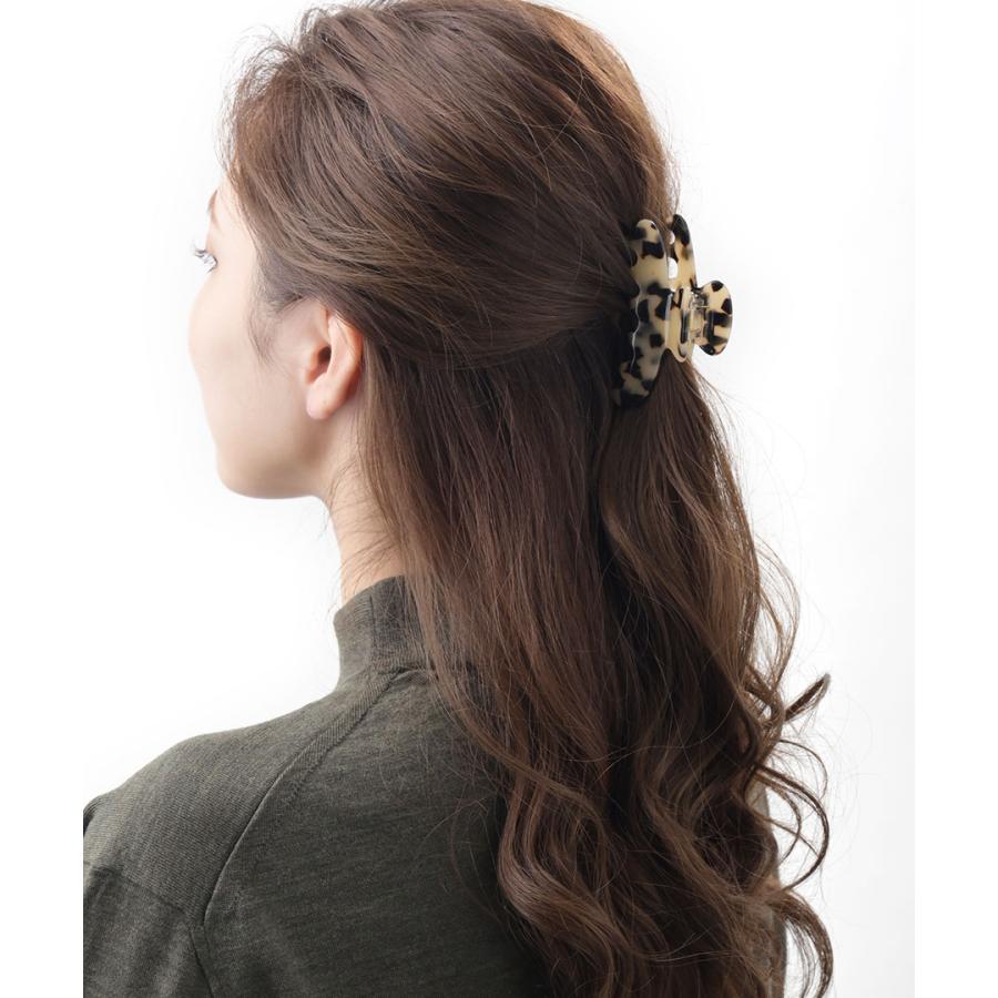 ヴァンテーヌ バンスクリップ べっ甲風 (S) シンプル ヘアクリップ