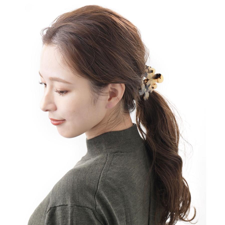 ヴァンテーヌ バンスクリップ トリプルフラワー Mサイズ オフィス 花