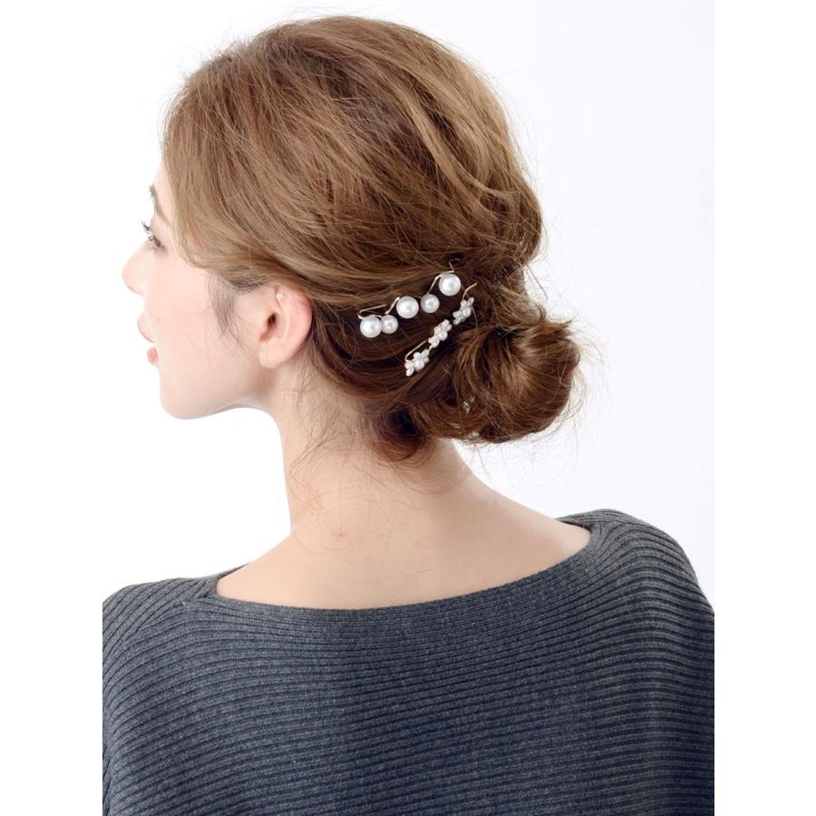 パール調フラワーピン 可愛い 上品 結婚式 パーティー 2次会 ヘアアレンジにぴったり H7308 レディース かわいい H7308 神戸ヴァンテーヌ 通販 Yahoo ショッピング