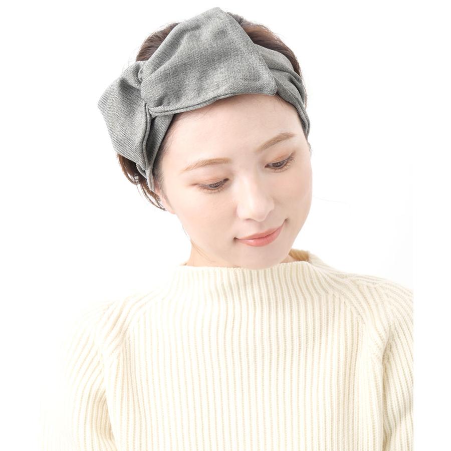 ヴァンテーヌ ヘアバンド ワイヤー入り アシンメトリー クロスターバン