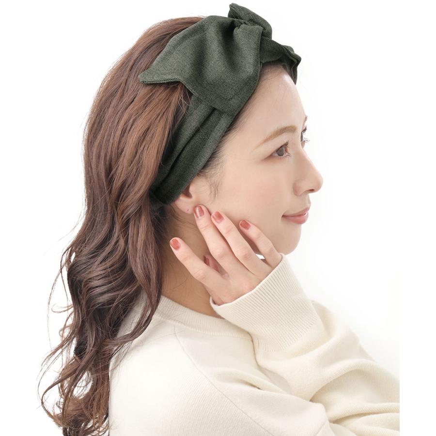 ☆未使用品☆HERMES ヘアバンド オネスティ シェーヌダンクル カシミヤ ヴァンテーヌ ヘアバンド ワイヤー入り アシンメトリー クロスターバン