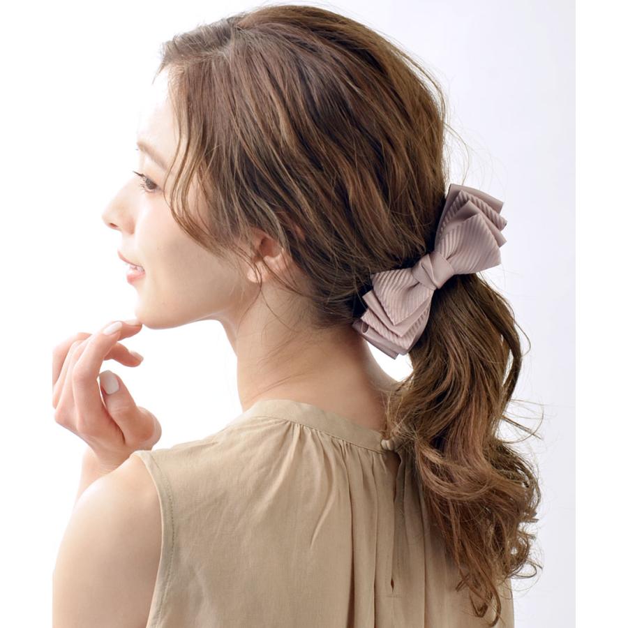 サテンビッグリボンバナナクリップ 大きめリボン ヘアアクセサリー ヘアクリップ H7364 H7364 神戸ヴァンテーヌ 通販 Yahoo ショッピング