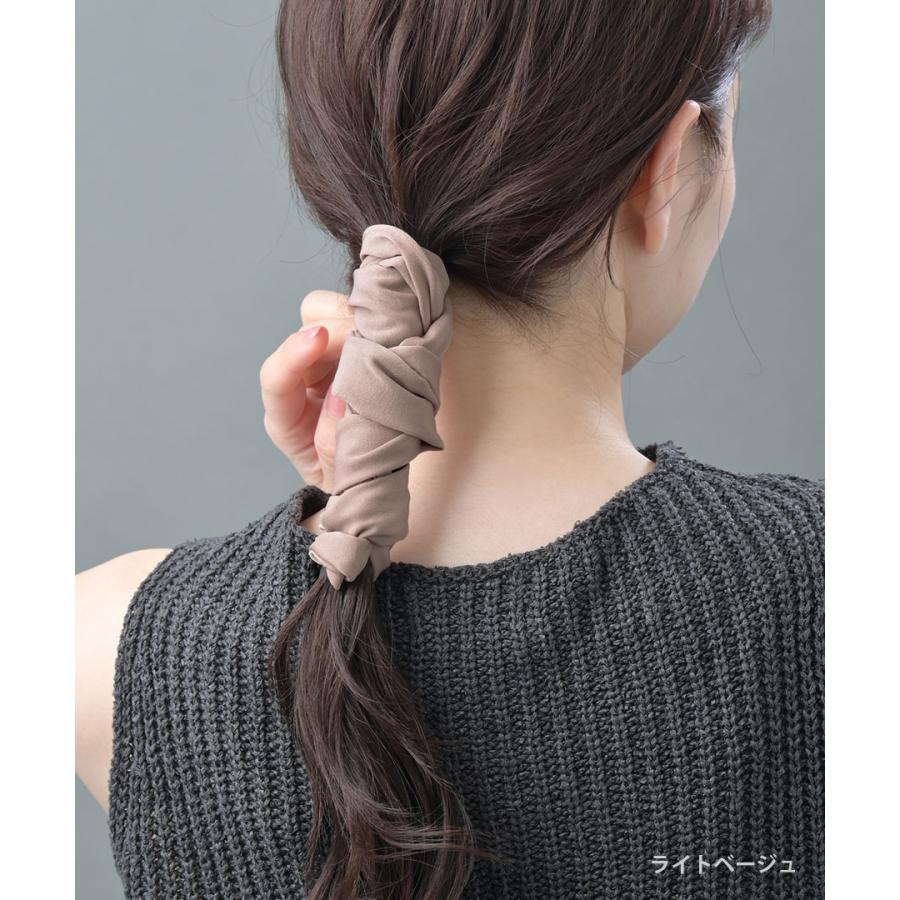 ヴァンテーヌ ワイヤーポニー 幅広 ヘアゴム ヘアアレンジ カジュアル