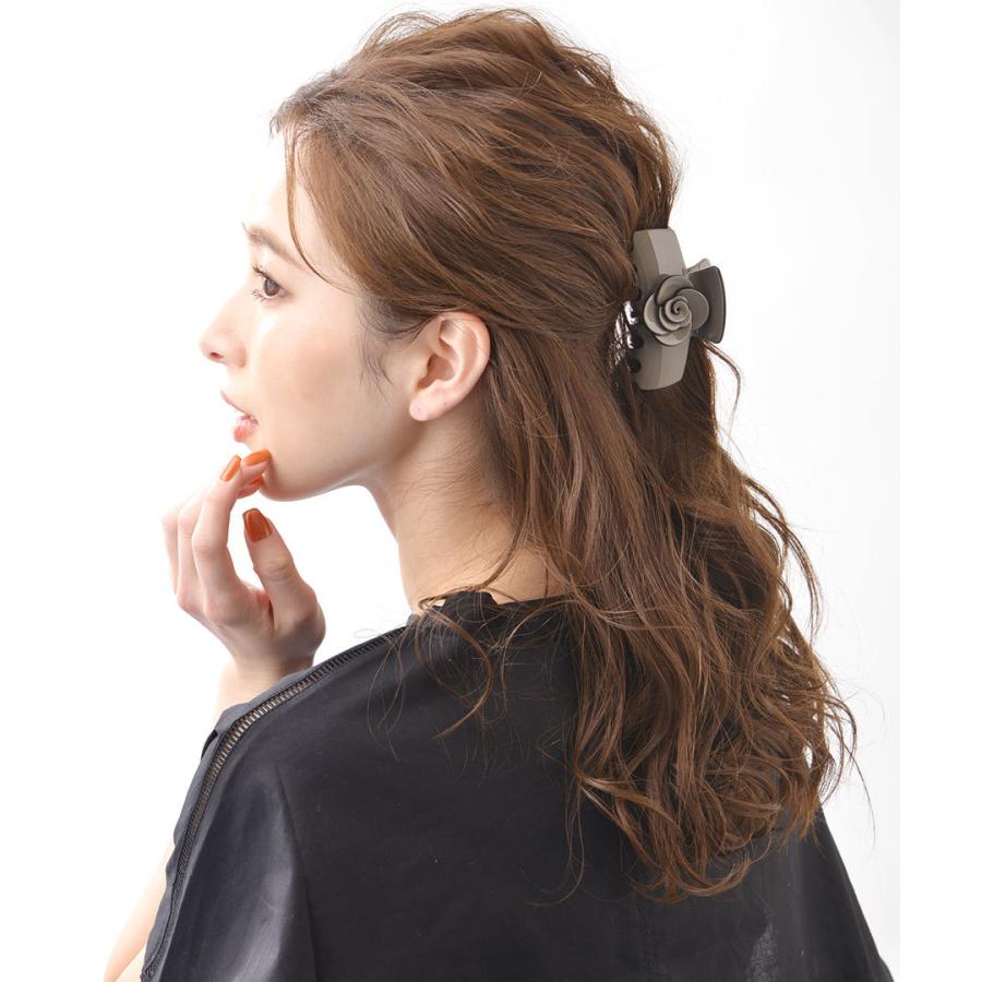 acca  お花  カメリア バレッタ ヘアクリップ acca お花 カメリア バレッタ ヘアクリップ
