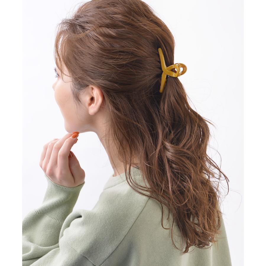 ヴァンテーヌ シンプルカラーバンスクリップ(S) ヘアクリップ くすみ