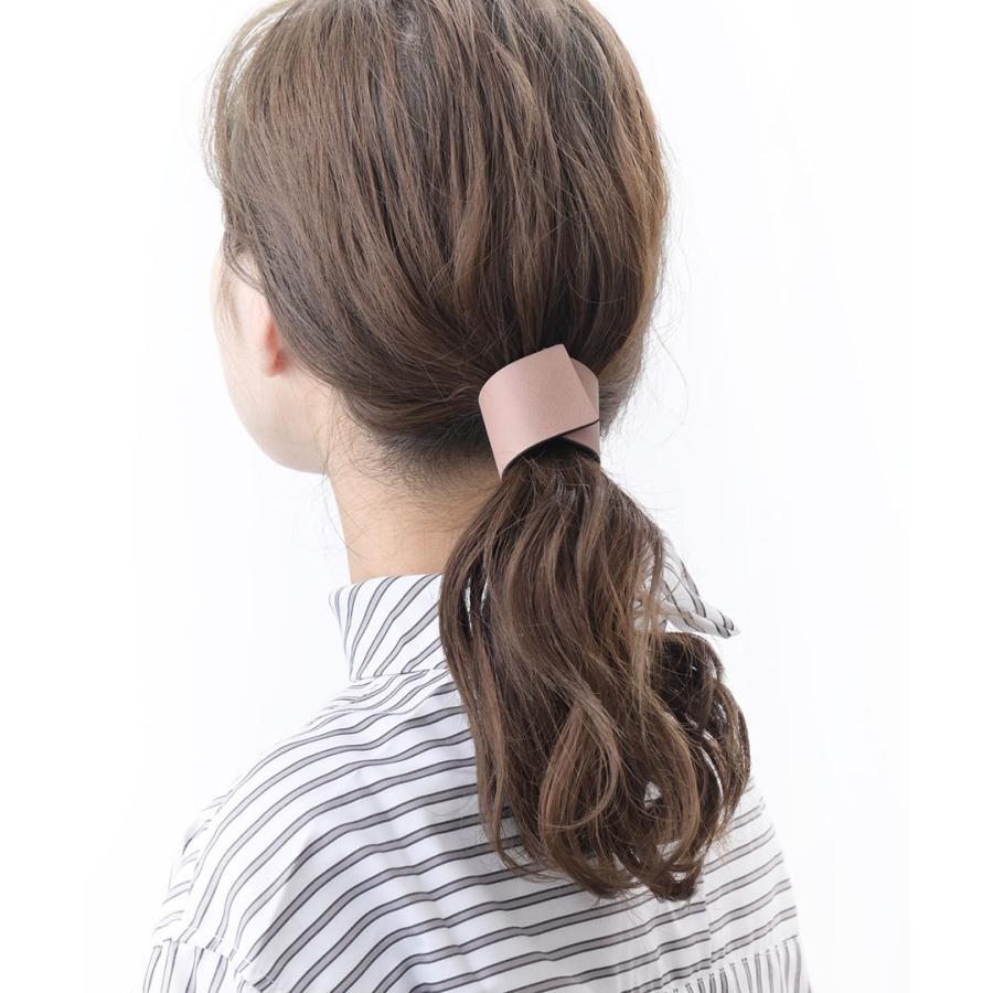ヴァンテーヌ ポニーフック ヘアカフ マグネット式 フェイクレザー