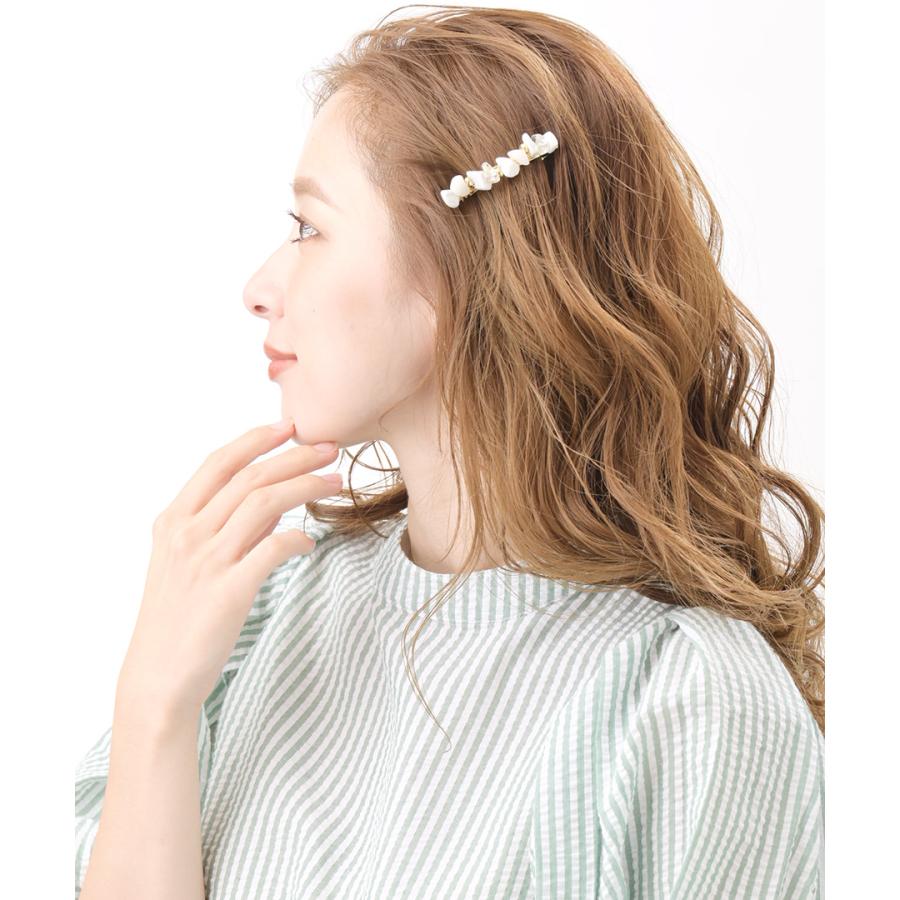 トップ ヘアクリップ ヘアピン バレッタ ラインストーン クリア 夏 バンスクリップ クローバー ヘアクリップ バンスクリップ ブラック 髪留め ラインストーン