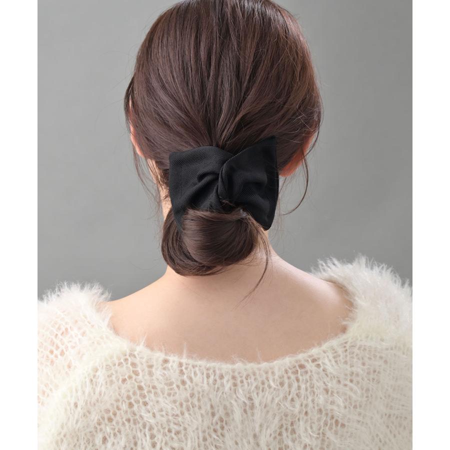 デフトバン　試着のみ　ワイヤー入り　ヘアアクセサリー　まとめ髪　黒 Cream dot. 【本日限定！全品10％OFFクーポン】デフトバン 大人