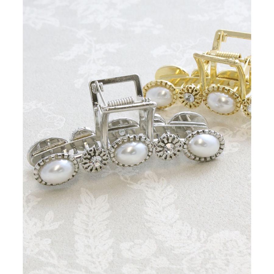ヴァンテーヌ SALE バンスクリップ ヘアクリップ パール ビジュー