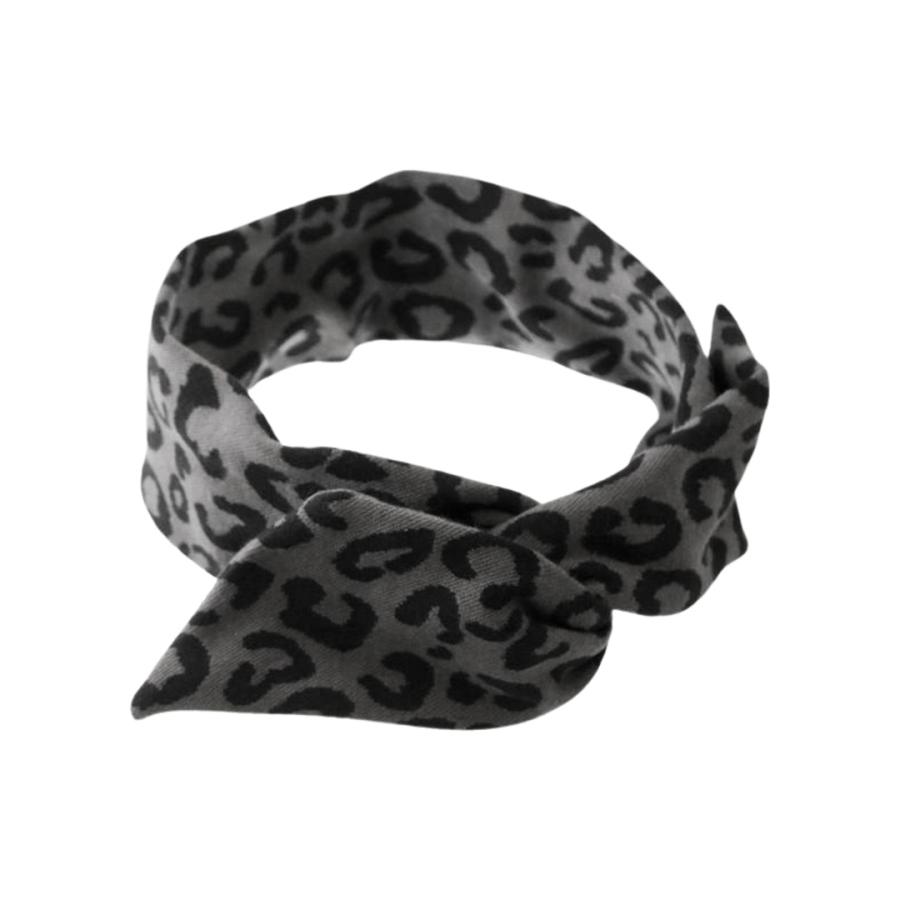 ヴァンテーヌ ヘアバンド レオパード柄 豹柄 ワイヤー入り