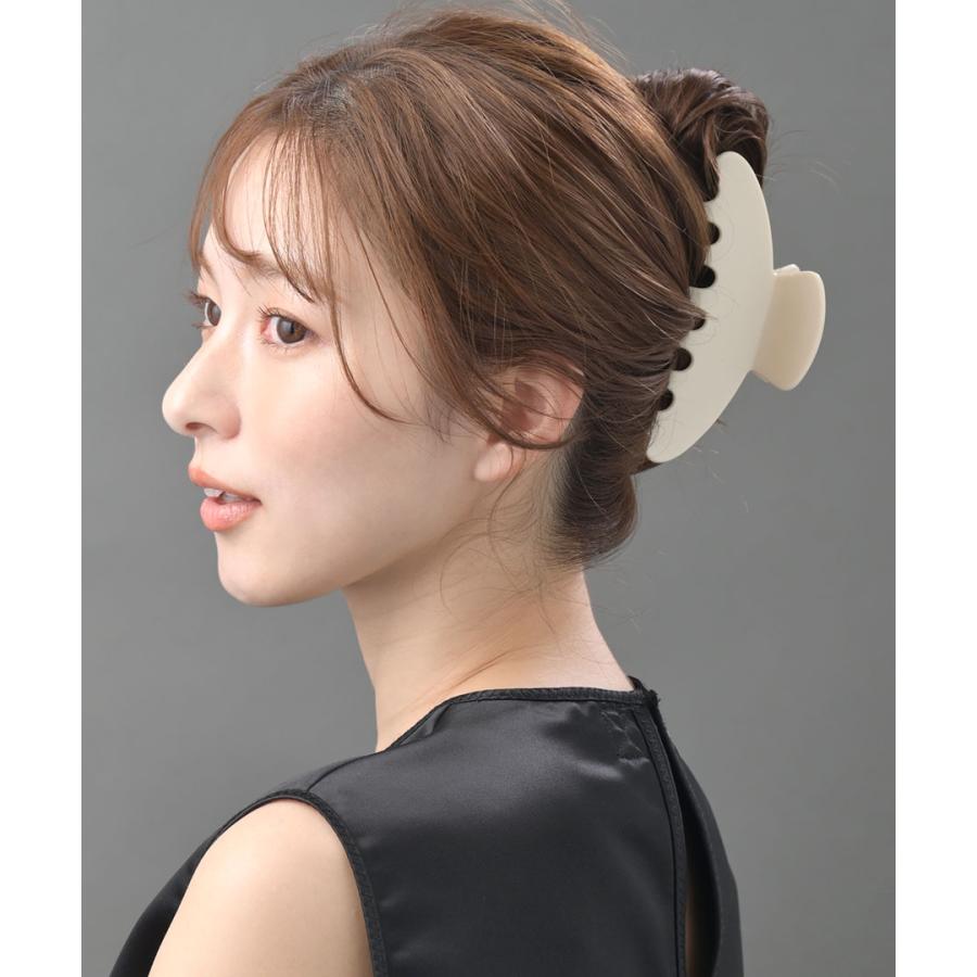 ヴァンテーヌ 大きめ シンプルバンスクリップ フルアップ ヘアアクセ