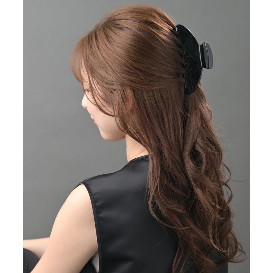 ヴァンテーヌ 大きめ シンプルバンスクリップ フルアップ ヘアアクセ